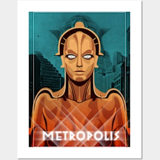 Metropolis Robot Posters and Art